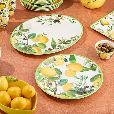 Certified International Limone 2-pc. Platter Set