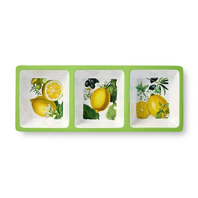 Certified International Limone 3-pc. Hostess Set