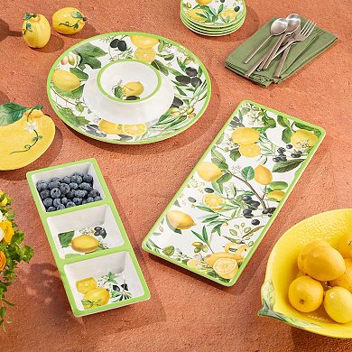 Certified International Limone 3-pc. Hostess Set