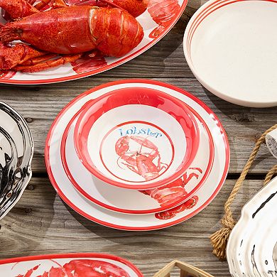 Certified International Beach House Lobster 12-pc. Dinnerware Set