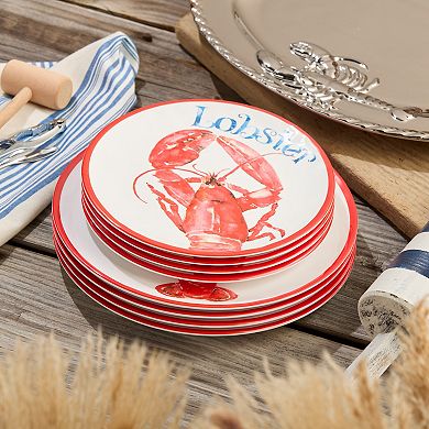 Certified International Beach House Lobster 12-pc. Dinnerware Set