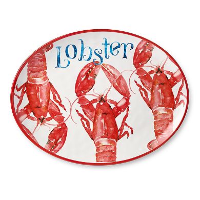 Certified International Beach House Lobster 2-pc. Platter Set