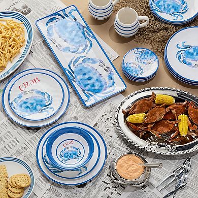 Certified International BeachHouse Crab 12-pc. dinnerware set