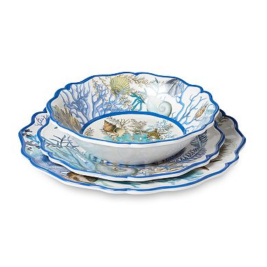 Certified International Blue Lagoon 12-pc. Dinnerware Set
