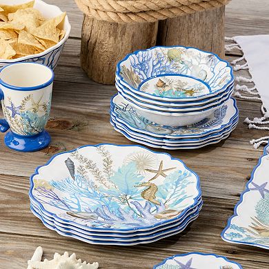Certified International Blue Lagoon 12-pc. Dinnerware Set