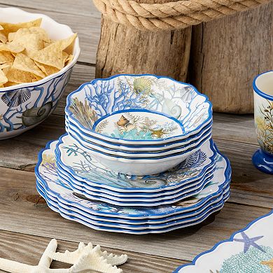 Certified International Blue Lagoon 12-pc. Dinnerware Set