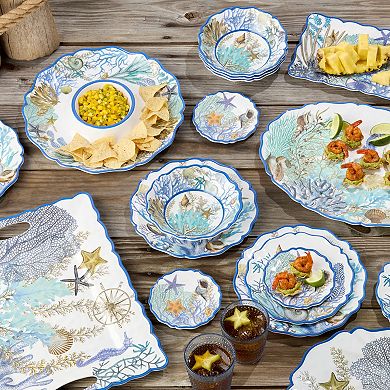Certified International Blue Lagoon 12-pc. Dinnerware Set