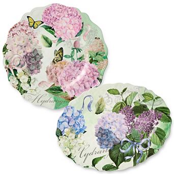 Certified International Garden Path 2 pc Platter Set