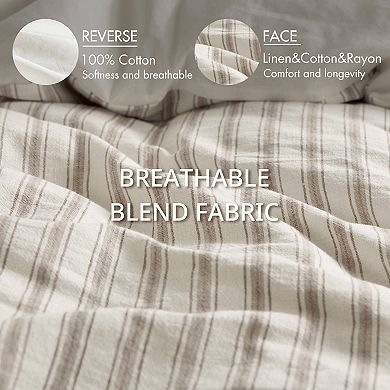 Madison Park Cora 3-piece Duvet Cover Set