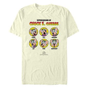 Men's Chuck E. Cheese Expressions Graphic Tee