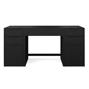 Martha Stewart Modular 1 Drawer Desk & Dual 3 Drawer File Cabinets