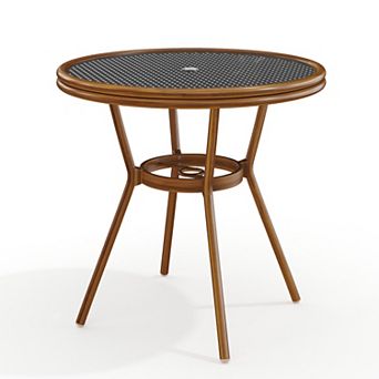 Martha Stewart 31" Round All-Weather Patio Bistro Dining Table