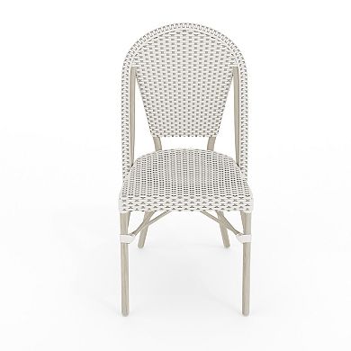 Martha Stewart All-Weather Stackable Patio Bistro Dining Chair