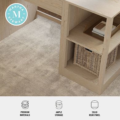 Martha Stewart Home Office Modular 2 Tier Open Bookshelf