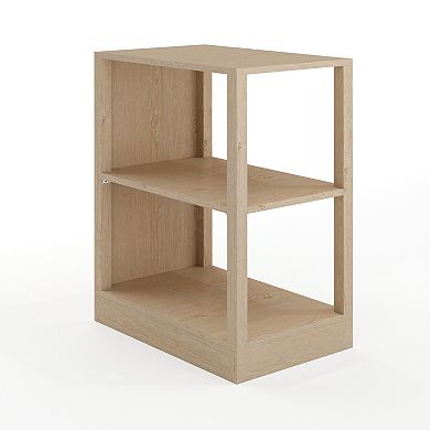 Martha Stewart Home Office Modular 2 Tier Open Bookshelf