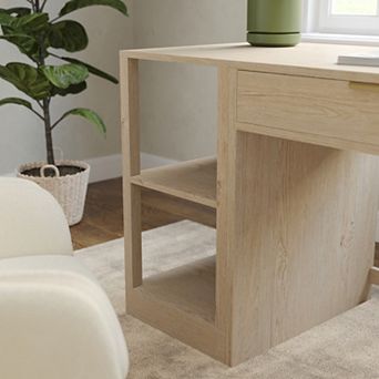 Martha Stewart Home Office Modular 2 tier Open Bookshelf