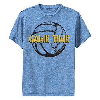Boys 6-20 Game Time Volleyball Performance Graphic Tee