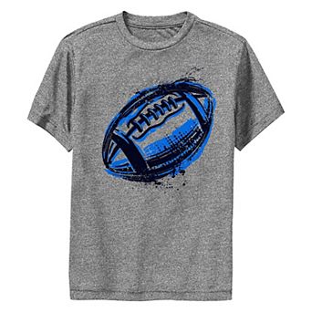 Boys 8-20 Football Art Performance Graphic Tee