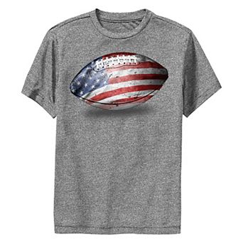 Boys 8-20 Americana Football Performance Graphic Tee