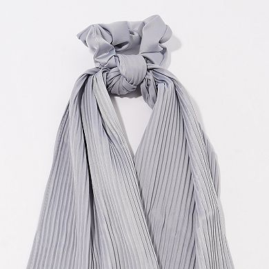 Emberly Pleated Long Tail Scrunchie
