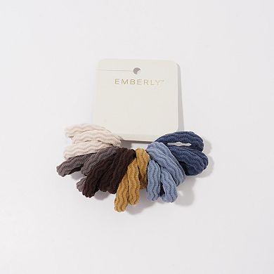 Emberly 20-pk. Zigzag Seamless Hair Tie Set