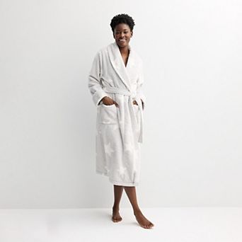 Women's Sonoma Goods For Life® Long Plush Wrap Robe