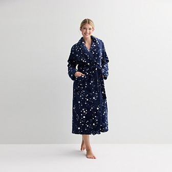 Women's Sonoma Goods For Life® Long Plush Wrap Robe