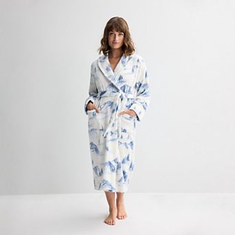Women's Sonoma Goods For Life® Long Plush Wrap Robe
