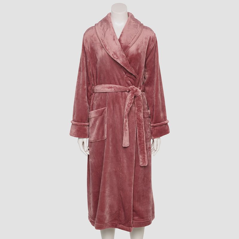 Women's Sonoma Goods For Life® Long Plush Wrap Robe,