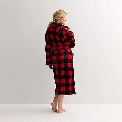 Petite Sonoma Goods For Life® Long Plush Wrap Robe