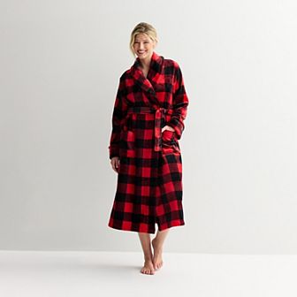 Petite Sonoma Goods For Life® Long Plush Wrap Robe
