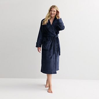 Petite Sonoma Goods For Life® Long Plush Wrap Robe