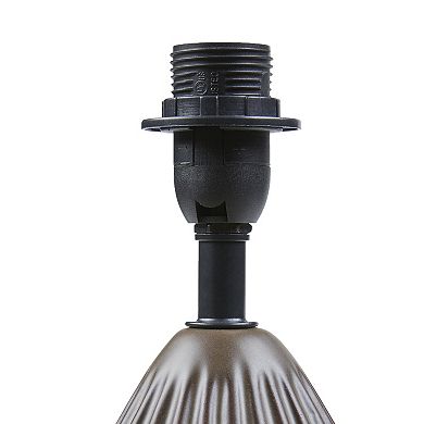 Textured Ceramic Accent Table Lamp
