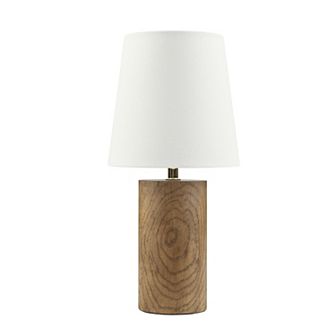 Wood-Look Accent Table Lamp