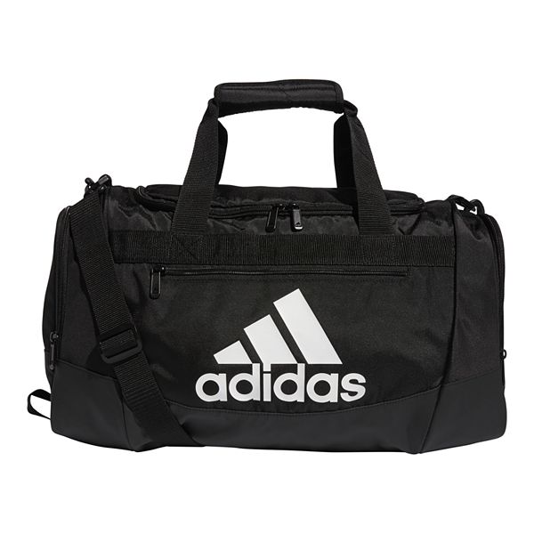 adidas Defender IV Small Duffel Bag - Black White