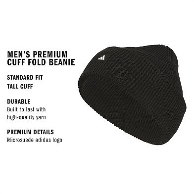 Men's adidas Premium Cuff Fold Beanie