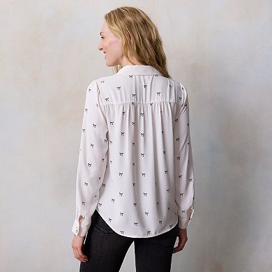 Women's LC Lauren Conrad Button Front Shirt