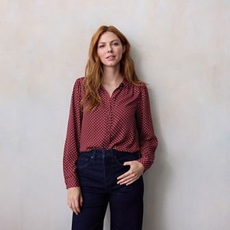 Women's LC Lauren Conrad Button Front Shirt