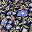Navy Josefina Fleurs