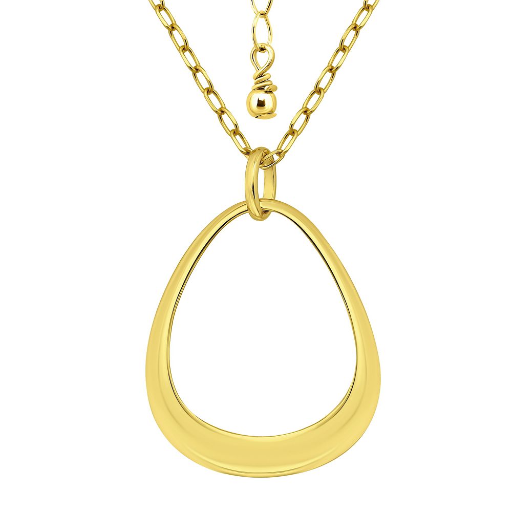 Alberte teardrop pendant necklace
