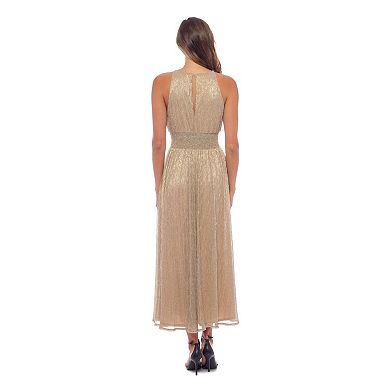 Women's Marina Dolce Pleat Smocked Waist Dress