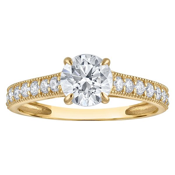 NaturaLux™ 14k Gold 1/3 Carat Lab-Created Diamond