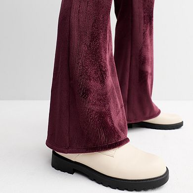 Girls 6-20 SO® Cozy Cord Flare Pants in Regular & Plus Size