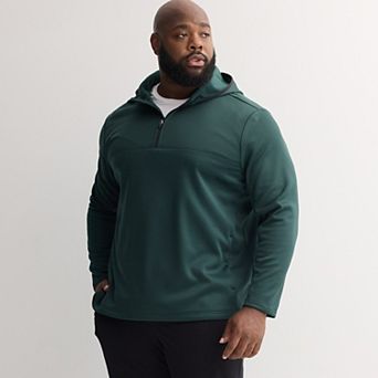 Big & Tall Tek Gear® Warm Gear Half-Zip Hooded Pullover