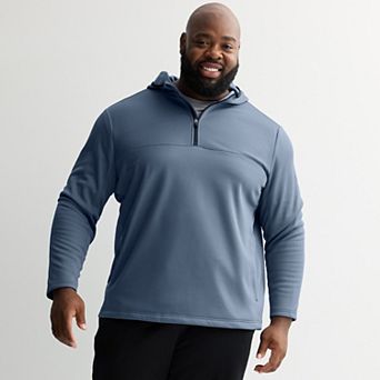 Big & Tall Tek Gear® Warm Gear Half-Zip Hooded Pullover
