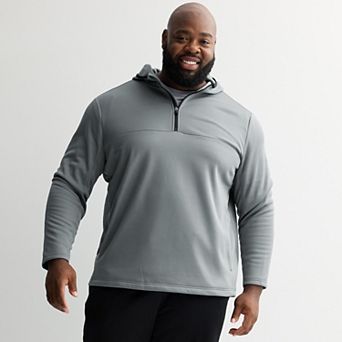 Big & Tall Tek Gear® Warm Gear Half-Zip Hooded Pullover