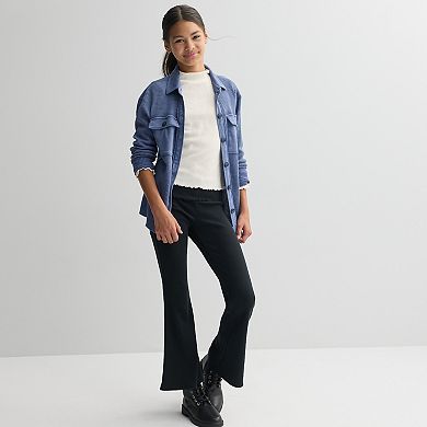 Girls 6-20 SO® Cozy Mock Neck Top in Regular & Plus Size