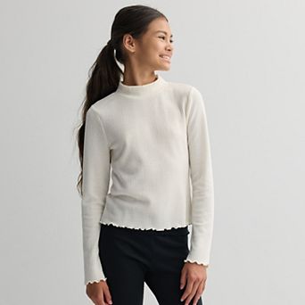 Girls 6-20 SO® Cozy Mock Neck Top in Regular & Plus Size