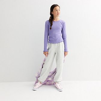 Girls 6-20 SO® Long Sleeve Cozy Top in Regular & Plus Size