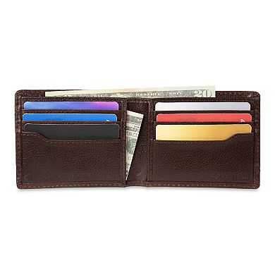 Men's Columbia RFID-Blocking Leather Bifold Wallet